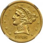 1846-O $5 Liberty