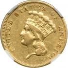 1858 $3 Gold