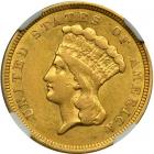 1856 $3 Gold