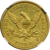 1851-C $5 Liberty - 2