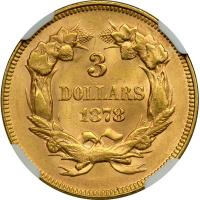 1878 $3 Gold - 2
