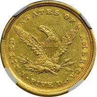 1839-C $5 Liberty - 2