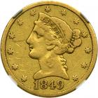 1849-C $5 Liberty