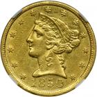 1850-C $5 Liberty
