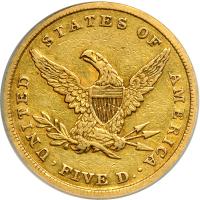 1841 $5 Liberty. PCGS EF40 - 2