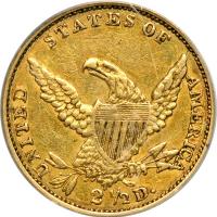 1834 $2.50 Classic Head. PCGS EF40 - 2