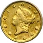 1851-D $1 Gold Liberty. PCGS EF45