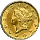 1851-C $1 Gold Liberty. PCGS AU55