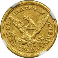 1847-C $2.50 Liberty - 2