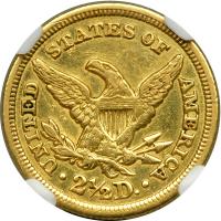 1847-C $2.50 Liberty - 2