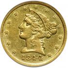 1844-D $5 Liberty. PCGS EF40