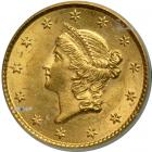 1853 $1 Gold Liberty. PCGS MS63