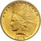1914-D $10 Indian. PCGS MS62
