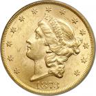 1873 $20 Liberty. Open 3. PCGS MS62