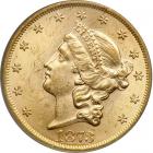 1873 $20 Liberty. Open 3. PCGS MS62