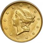 1853 $1 Gold Liberty. PCGS MS62