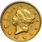 1851-C $1 Gold Liberty. PCGS AU50