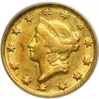 1849-D $1 Gold Liberty. PCGS AU53