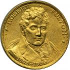 1909 New York Robert Fulton Gold Dollar. HK-375 So-Called Dollar