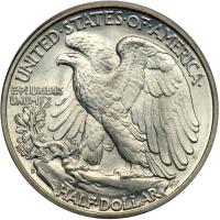 1936-D Liberty Walking Half Dollar. PCGS MS65 - 2