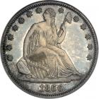 1866 Liberty Seated Half Dollar. With motto. PCGS PF64