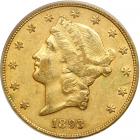 1893-CC $20 Liberty. PCGS AU50