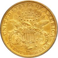 1890-CC $20 Liberty. PCGS EF40 - 2