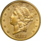 1883-CC $20 Liberty. PCGS AU53