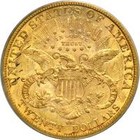 1883-CC $20 Liberty. PCGS AU53 - 2