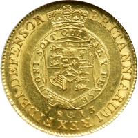 Great Britain. Half Guinea, 1813. NGC MS62 - 2