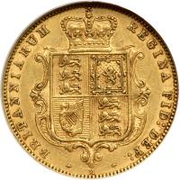 Australia. &frac12; Sovereign, 1877-M. NGC EF45 - 2