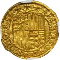Italian States - Naples. Ducat, ND- T. NGC MS63 - 2