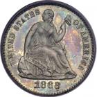 1868 Liberty Seated Half Dime. PCGS PF63