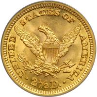 1895 $2.50 Liberty. PCGS MS63 - 2