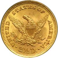 1900 $2.50 Liberty. PCGS MS64 - 2