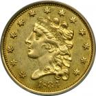 1834 $2.50 Classic Head. PCGS AU53