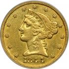 1844-C $5 Liberty. PCGS EF45