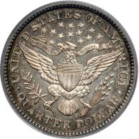 1894-S Barber Quarter Dollar - 2