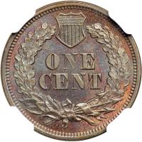 1868 Indian Head Cent. NGC MS66 - 2