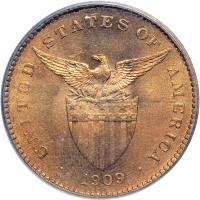 Philippines. Centavo, 1909-S. PCGS MS65 - 2