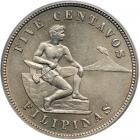 Philippines. 5 Centavos, 1927-M. PCGS MS65