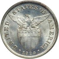 Philippines. 50 Centavos, 1920. PCGS MS64 - 2