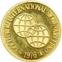 Philippines. Gold Medal, 1976. UNC - 2