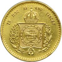 Brazil. 20,000 Reis, 1851. EF - 2