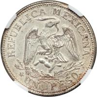 Mexico - Guerrero. Peso, 1915. NGC MS61 - 2