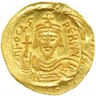 Phocas, 602-610. Gold Solidus (4.50 g) minted at Constantinople. EF