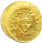 Phocas, 602-610. Gold Solidus (4.47 g) minted at Constantinople. AEF