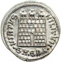 Maximianus, AD 286-305 (First Reign). AR Argenteus minted at Serdica, c. AD 303-305. MS - 2