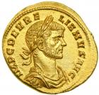 Aurelian, AD 270-275. Gold Solidus (4.51 g) minted at Mediolanum (Milan). AU