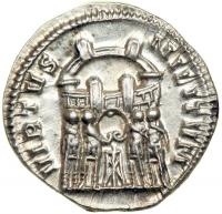 Galerius, AD 305-311. AR Argenteus minted as Caesar (AD 293-305) at Ticinum, c. AD 294. EF - 2